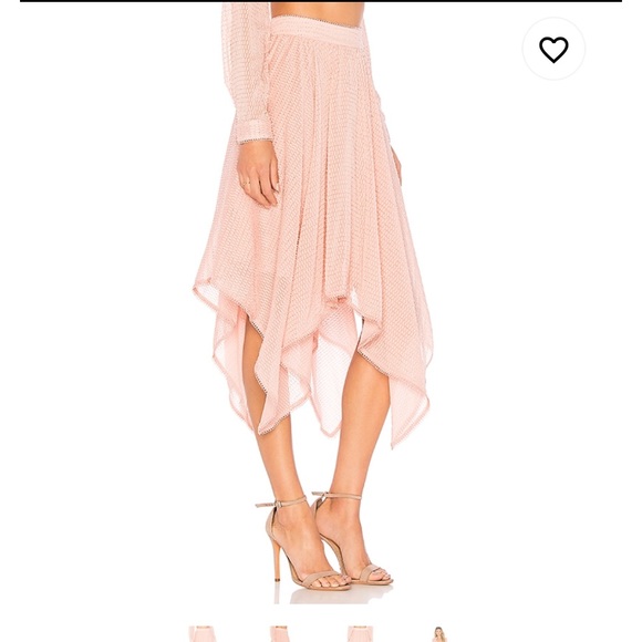 NWT HOH 1960 x Revolve Penny Skirt in Rose. Medium - Picture 2 of 6